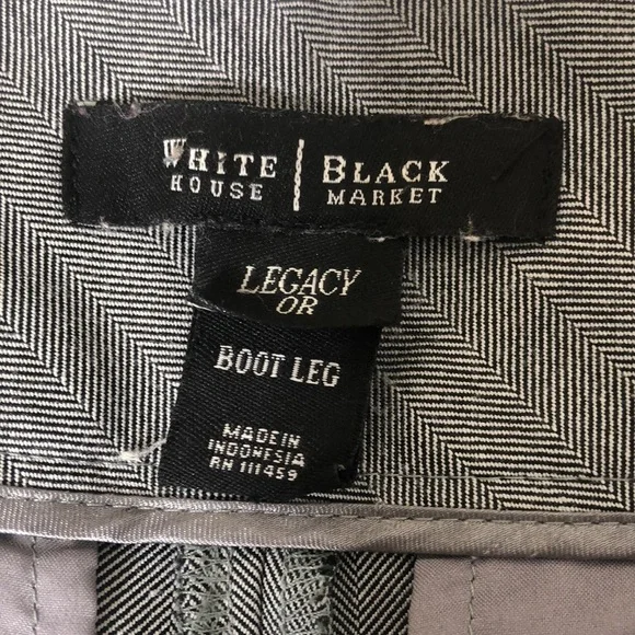 White House Black market pant legacy or boot - Picture 3 of 12